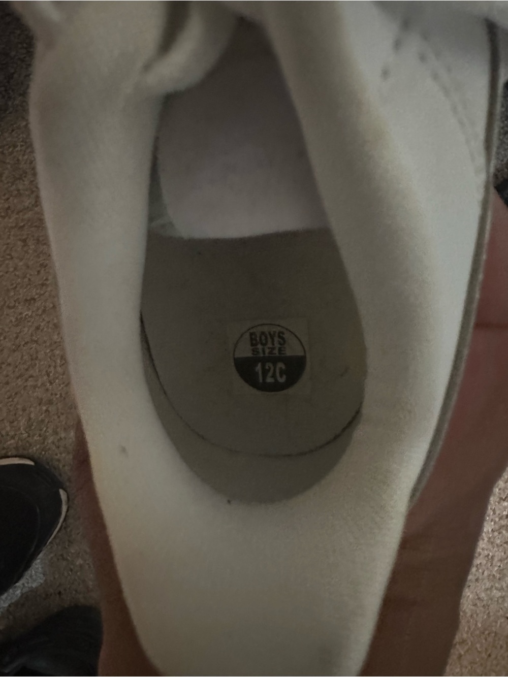 Nike Kids Classic White Low-Top Sneakers - Picture 3 of 6